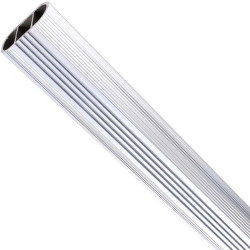 OVAL ALUMINIUM PIPE 6 MTR