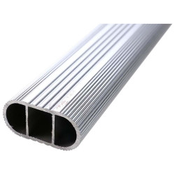 OVAL ALUMINIUM PIPE 6 MTR