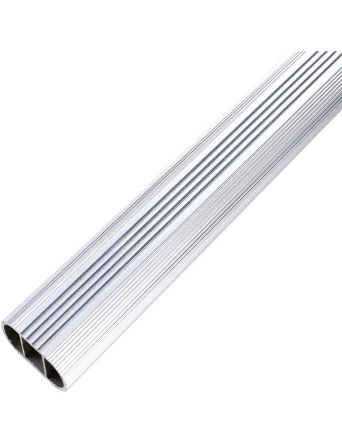 OVAL ALUMINIUM PIPE 6 MTR