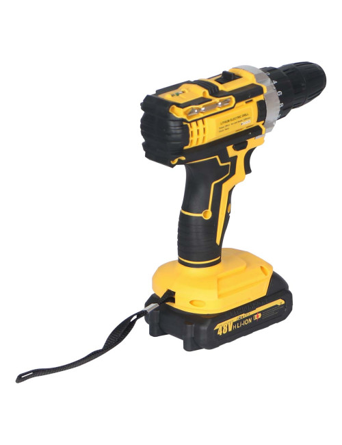 METOP IT-29506-1 CORDLESS DRILL TOOL SET WITH 2 BATTERIES 35PCS/BOX 48V h