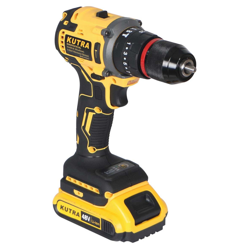 IT-41271 CORDLESS DRILL 2 BATTERIES 48V