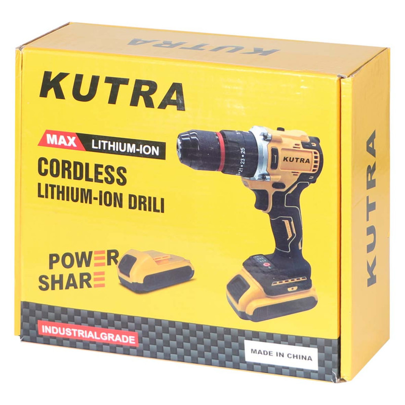 IT-41271 CORDLESS DRILL 2 BATTERIES 48V