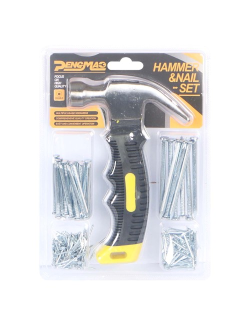 IT-41134 HAMMER & NAIL 36PC/SET