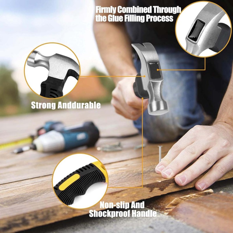 IT-41134 HAMMER & NAIL 36PC/SET