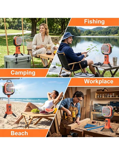 F30P PORTABLE OUTDOOR MIST FAN 2000mAh 15W