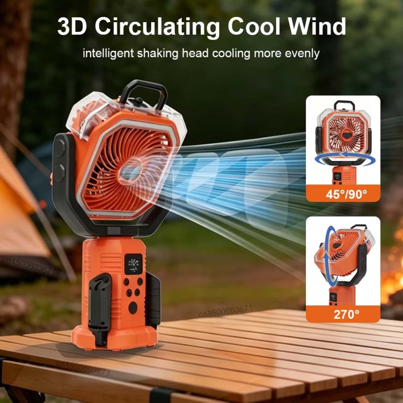 F30P PORTABLE OUTDOOR MIST FAN 2000mAh 15W