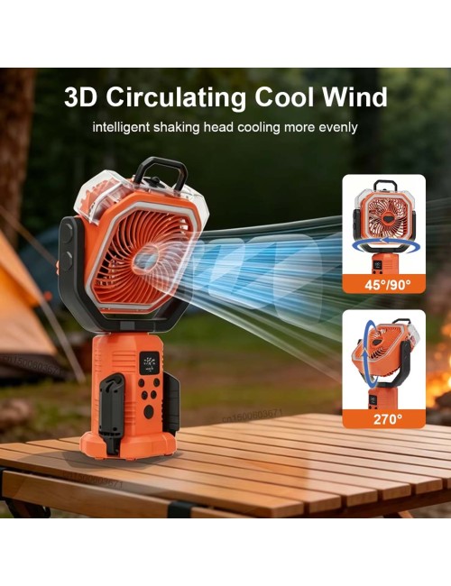 F30P PORTABLE OUTDOOR MIST FAN 2000mAh 15W