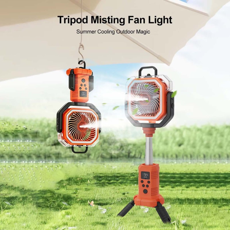 F30P PORTABLE OUTDOOR MIST FAN 2000mAh 15W