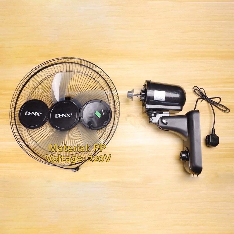 DENEX DX2558 WALL FAN 16'' 45W WITH ADJUSTABLE SPEED