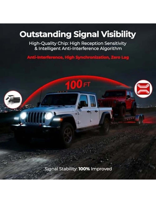 T22 WIRELESS TRAILER LIGHT KIT 6 FUNTION