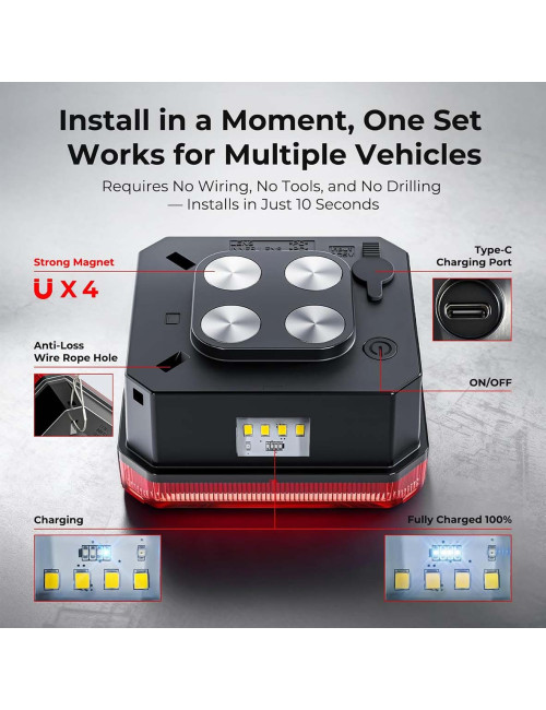 T22 WIRELESS TRAILER LIGHT KIT 6 FUNTION