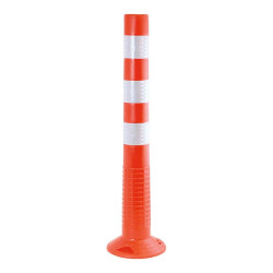 YF-RST-780 PLASTIC ROAD POST ORANGE 78 CM