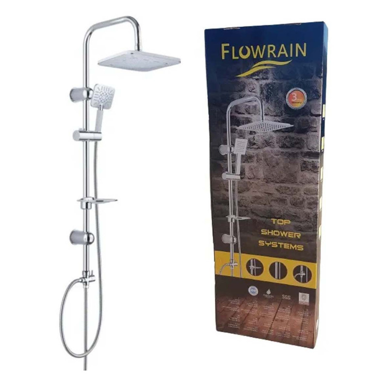 FLOWRAIN استاند دوش كبير مربع