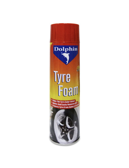 DOLPHIN TYRE FOAM 650ML 1X12