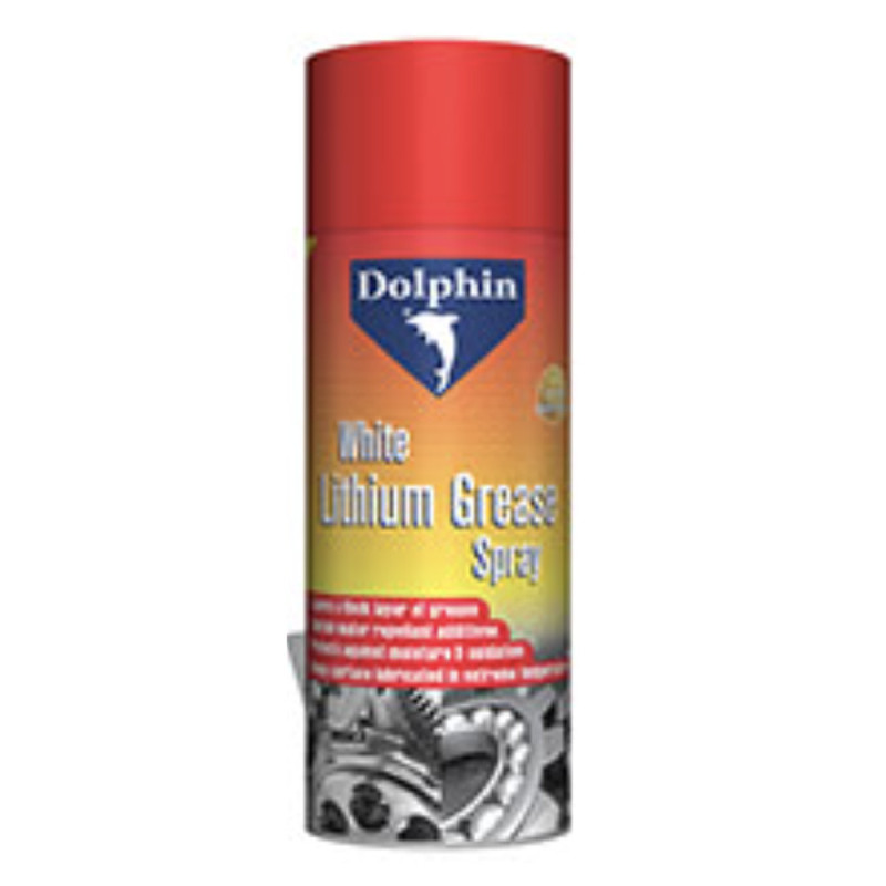 DOLPHIN WHITE LITHIUM GREASE 400ML , 1X12