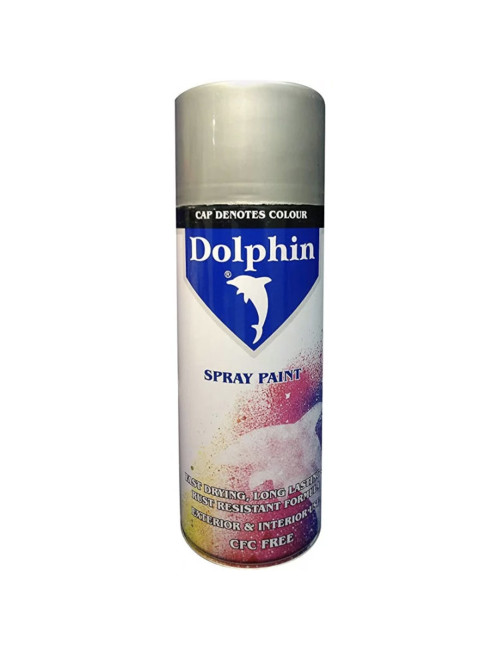 DOLPHIN NORMAL SPRAY PAINTS 52 SILVER GREY 280 GR 1X12