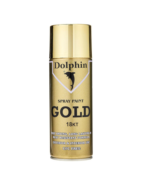 DOLPHIN METALLIC SPRAY PAINTS 44 18K GOLD 280 GR 1X12