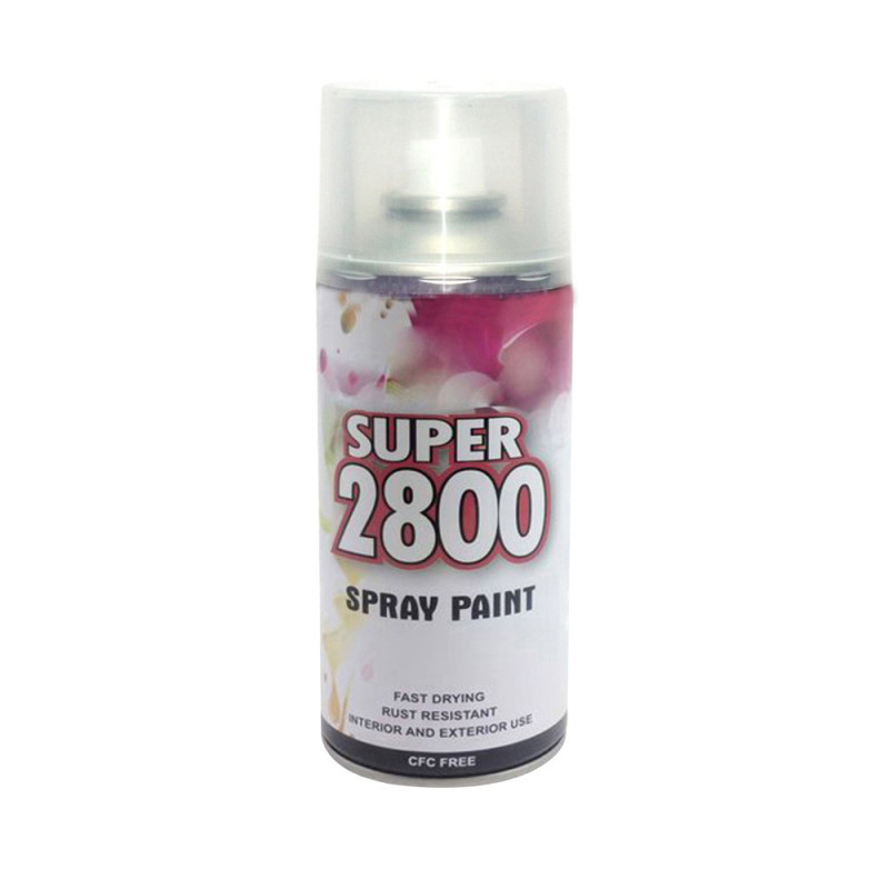 SUPER 2800 NORMAL SPRAY PAINTS CL1 CLEAR LACQUER 220GR 1X12