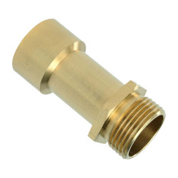 BRASS LONG NOSE ADAPTOR 1"