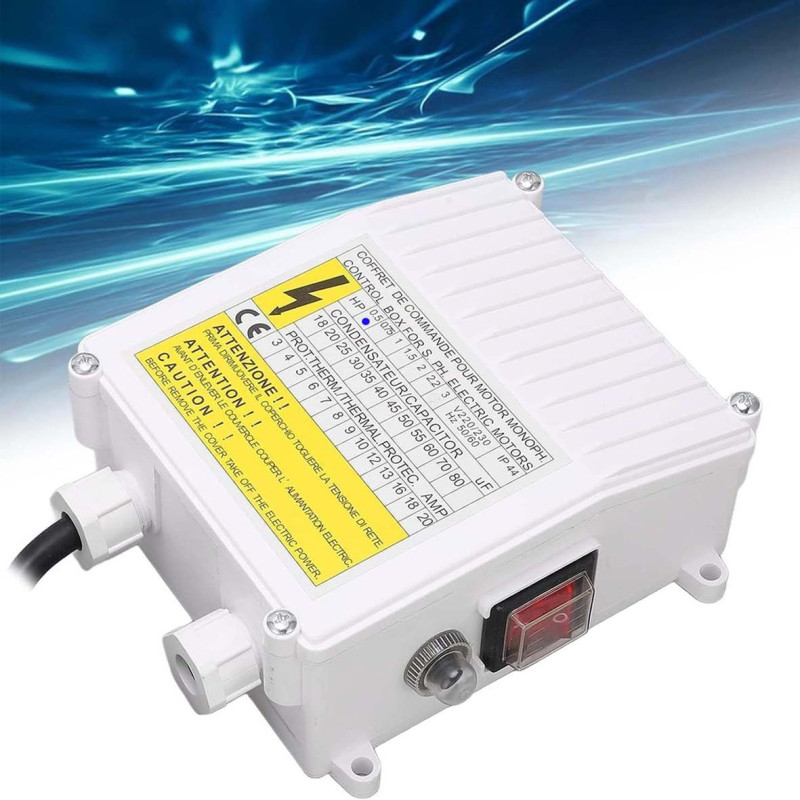 ELECTRIC CONTROL BOX 0.5/0.75/1.0/1.5/2.0/3.0 HP - CHN
