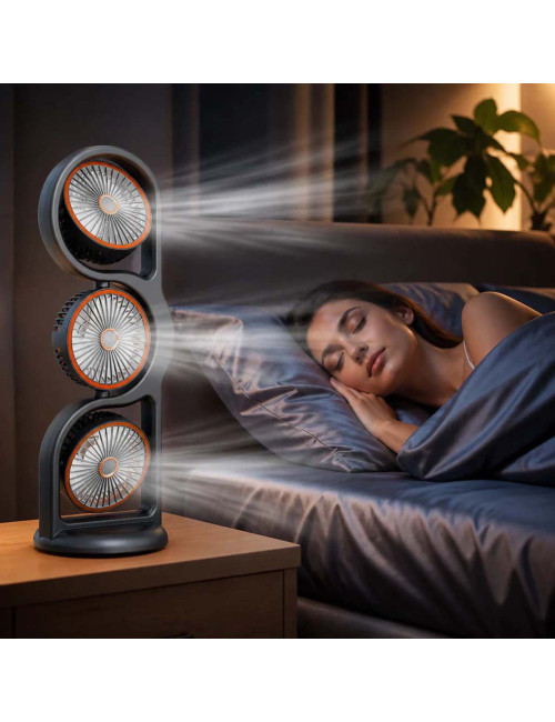 F17 THREE HEAD FAN 360