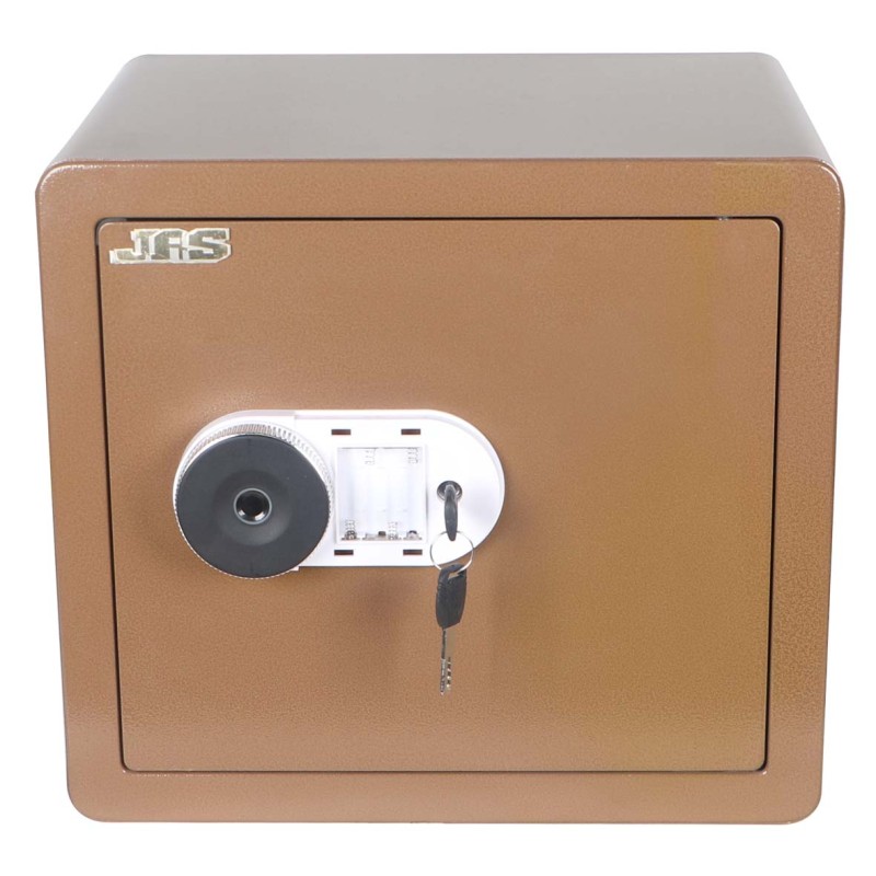 XC-35 FINGERPRINT LOCKER SAFE BROWN 35×38×30CM