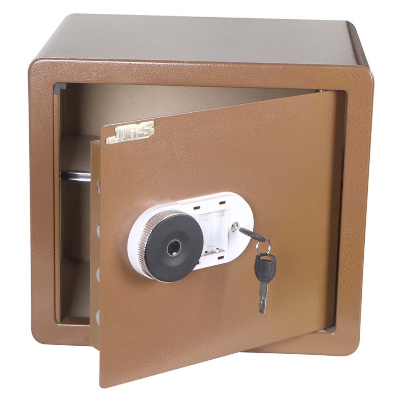 XC-35 FINGERPRINT LOCKER SAFE BROWN 35×38×30CM