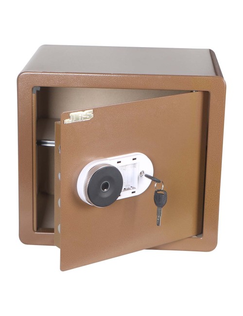 XC-35 FINGERPRINT 35×38×30CM صندوق تجورى بني