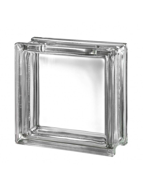 JH081 GLASS BLOCK SQUARE HOLE 19 x 19 x 8 CM