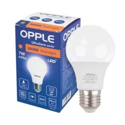 LED-BULB-US-A60-E27-7W-3000K-CT-DZ لمبة اوبل 7 وات اصفر