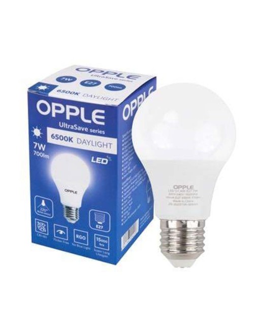 LED-BULB-US-A60-E27-7W-6500K-CT-DZ لمبة اوبل 7 وات ابيض