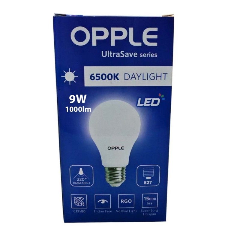 LED-BULB-US-A60-E27-9W-6500K-CT-DZ لمبة اوبل 9 وات ابيض