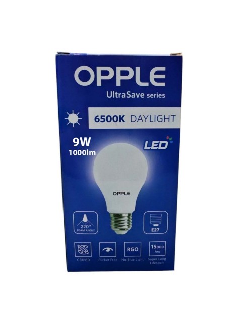LED-BULB-US-A60-E27-9W-6500K-CT-DZ لمبة اوبل 9 وات ابيض