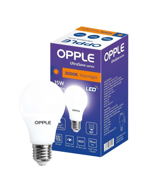 LED-BULB-US-A70-E27-15W-3000K-CT-DZ لمبة اوبل 15 وات اصفر