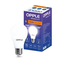 LED-BULB-US-A80-E27-18W-3000K-CT-DZ لمبة اوبل 18 وات اصفر