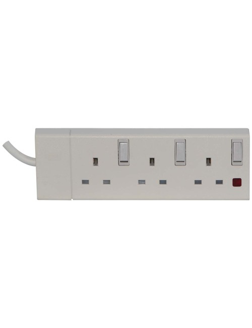 S+L CONT EXTENSION SOCKET BOARD 3 WAY 5 MTR