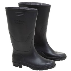 Black Labour Rubber Boots Size 40 - ITALY
