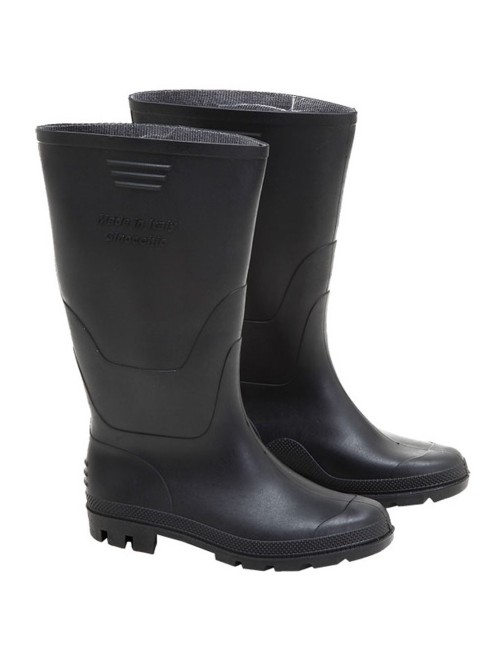 Black Labour Rubber Boots Size 40 - ITALY