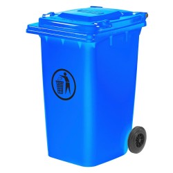 YY-240G2-1 DUSTBIN 240 LTR BLUE