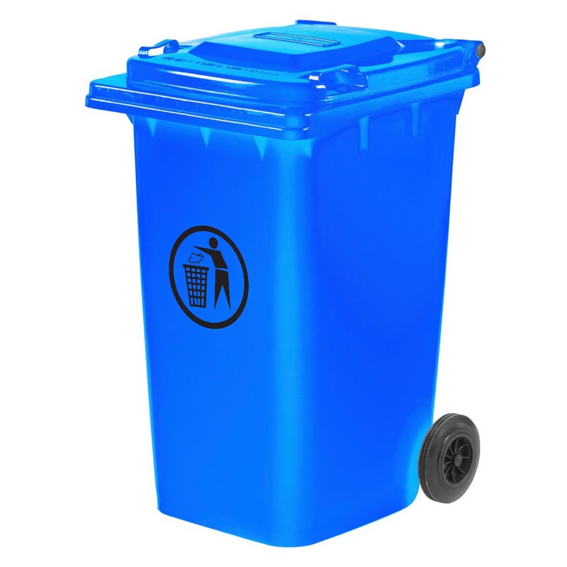 YY-240G2-1 DUSTBIN 240 LTR BLUE