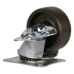 191050 CASTER WHEEL IRON SWIVEL WITH BRAKE 2"