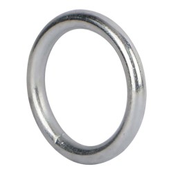 ELEC. GALV. WELDED ROUND RING 5 x 30 MM