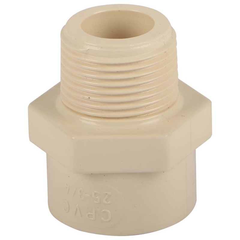PVC MALE THREADED ADAPTOR 1/2"
