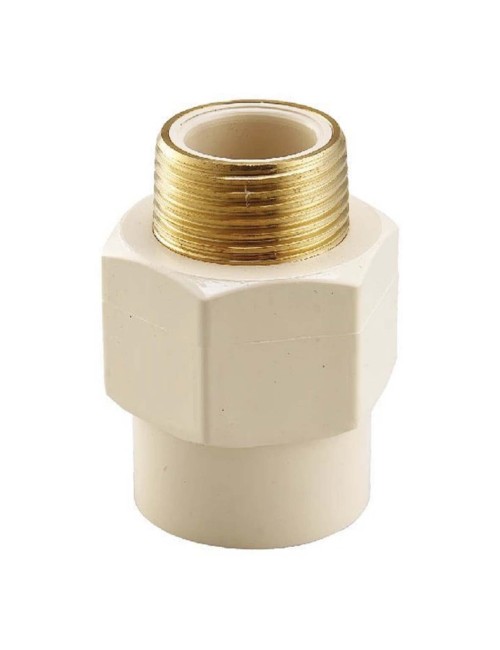 PVC ADAPTOR FEMALE BRASS THREAD 1/2"