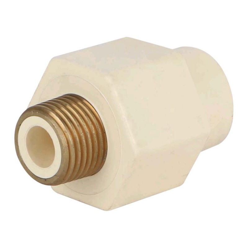 PVC ADAPTOR FEMALE BRASS THREAD 1/2"