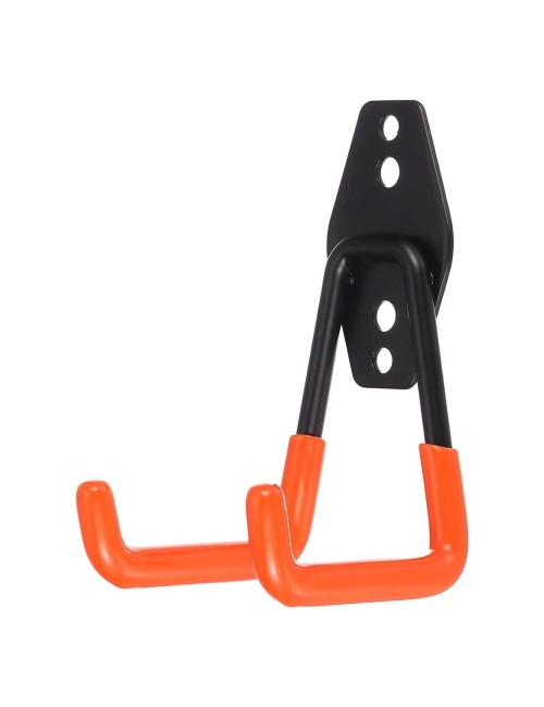 2169 WALL MOUNTED DOUBLE GARAGE STORAGE HOOK 2.75 * 2.5 * 4.3"