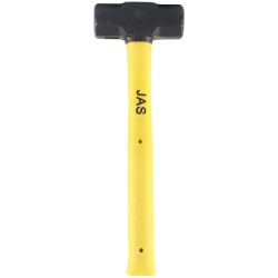 AMERICAN TYPE SLEDGE HAMMER WITH FIBERGLASS HANDLE 3LB H.D.