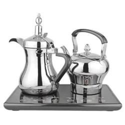 DENX DX3410 ELECTRIC COFEE 1L AND TEA POT 1.2L SET