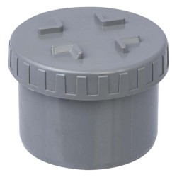 PIPE CAP WITH THREAD 4"