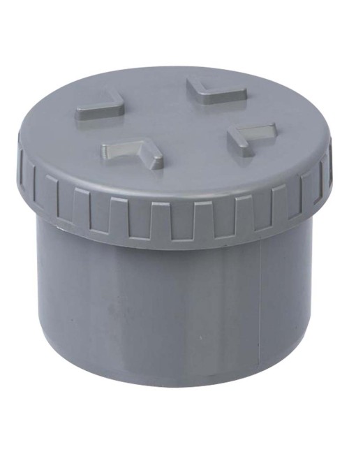 PIPE CAP WITH THREAD 4"